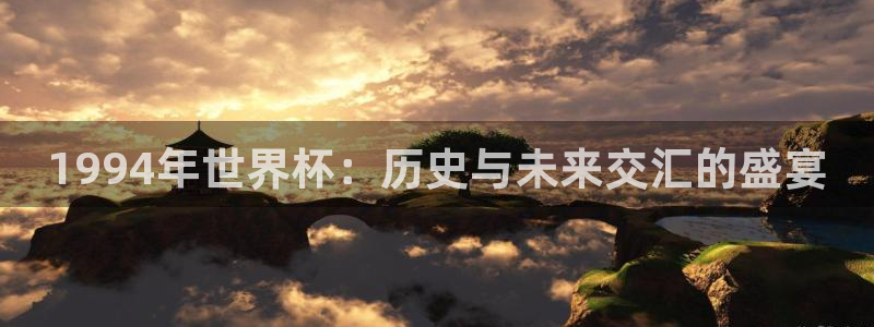 世界杯赛程2026:1994年世界杯:历史与未来交汇的盛宴